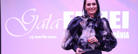 Alina Paul CEO DO SECURITY Premiu Femei care Schimba Romania, Martie 2022