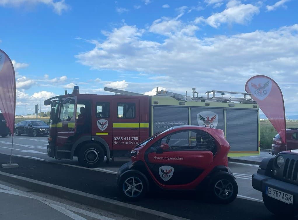DO FIRE DO SECURITY la Aeroportul Brasov