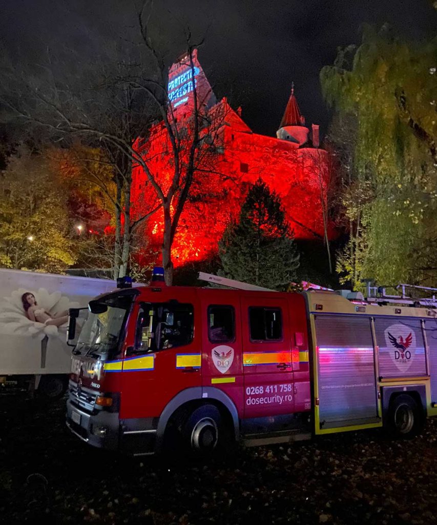DO FIRE petrecere Holloween Castelul Bran Octombrie 2022